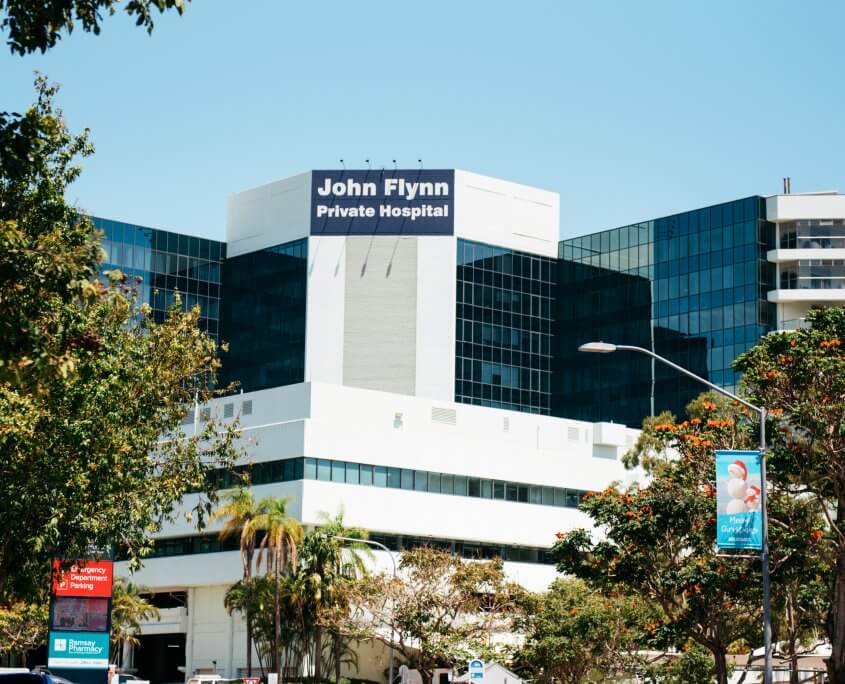 South Coast Radiology John Flynn Private Hospital Clinic Location Entrance